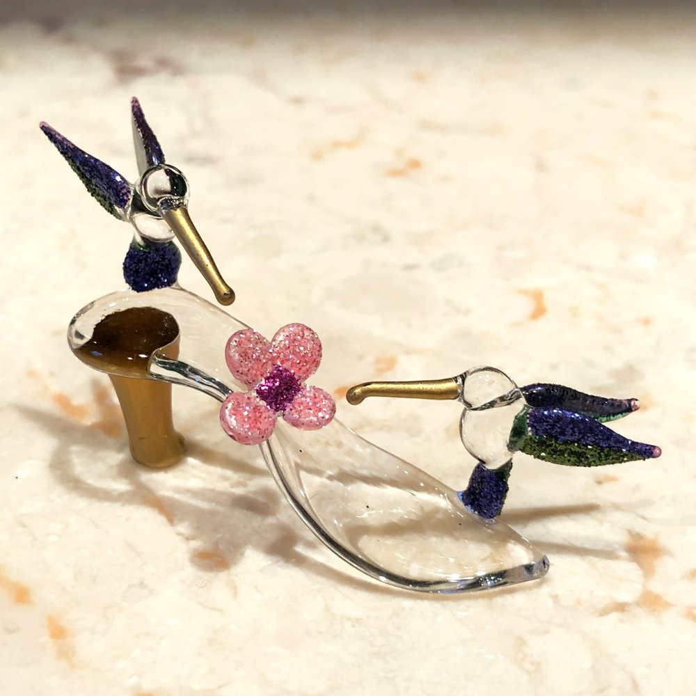 Hummingbird Miniature Glass Heel